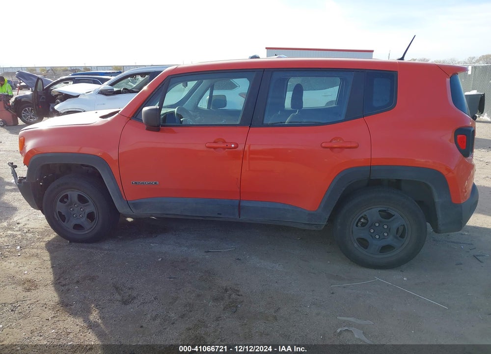 2018 JEEP RENEGADE SPORT 4X4 VIN: ZACCJBAB9JPJ00449