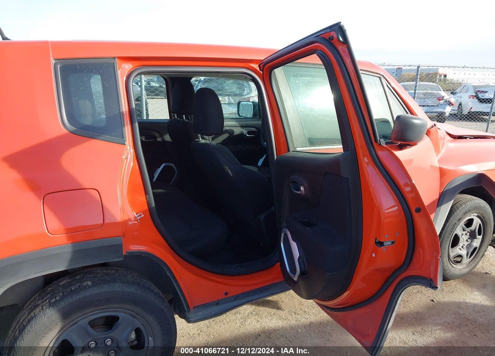 2018 JEEP RENEGADE SPORT 4X4 VIN: ZACCJBAB9JPJ00449