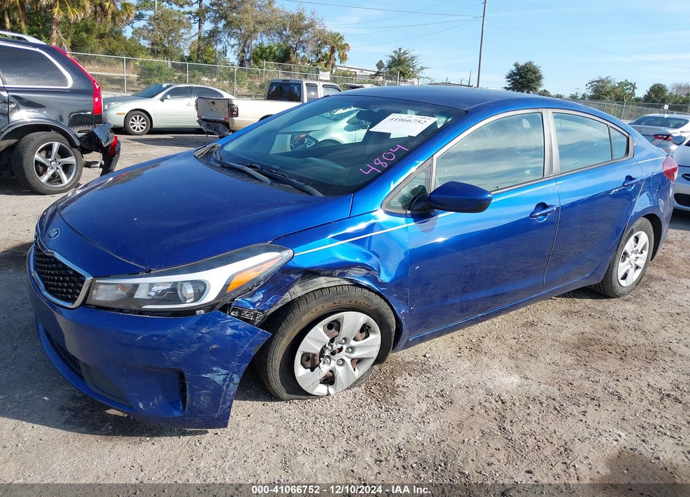 2018 KIA FORTE LX VIN: 3KPFK4A73JE254804