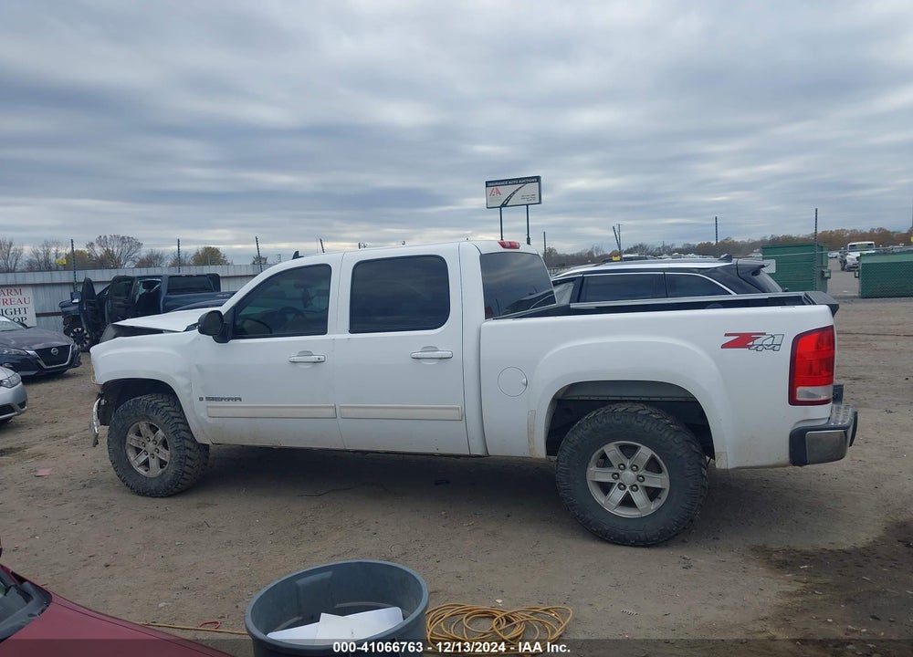2008 GMC SIERRA 1500 SLT VIN: 3GTEK13MX8G102997