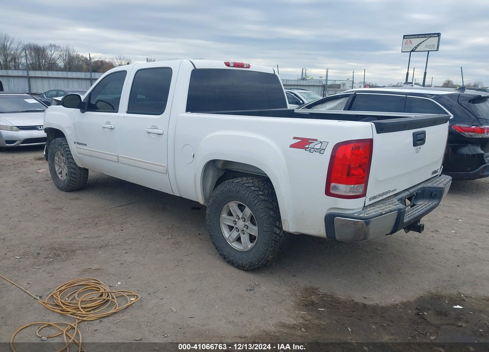 2008 GMC SIERRA 1500 SLT VIN: 3GTEK13MX8G102997