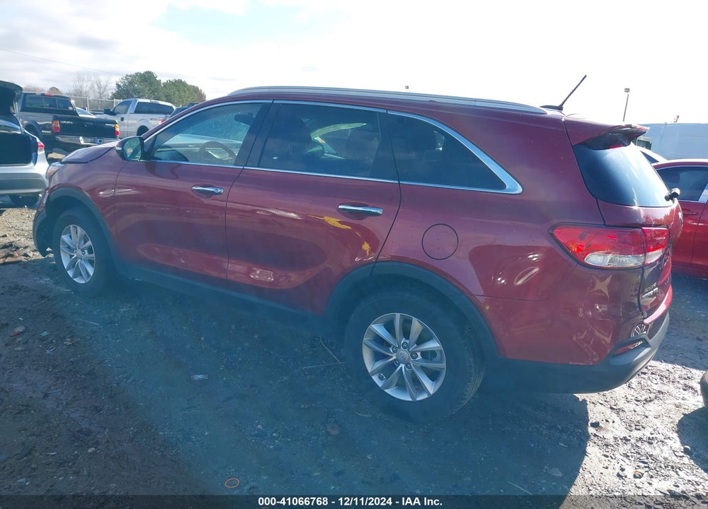 2016 KIA SORENTO 3.3L LX VIN: 5XYPG4A57GG129837