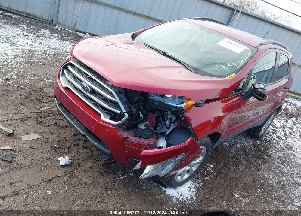 2022 FORD ECOSPORT SE VIN: MAJ6S3GL6NC465545
