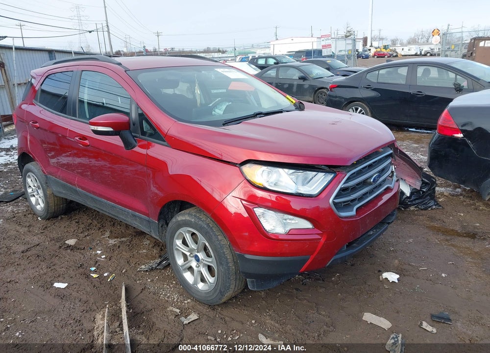 2022 FORD ECOSPORT SE VIN: MAJ6S3GL6NC465545