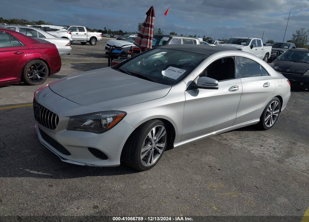 2018 MERCEDES-BENZ CLA 250 VIN: WDDSJ4EB2JN556800