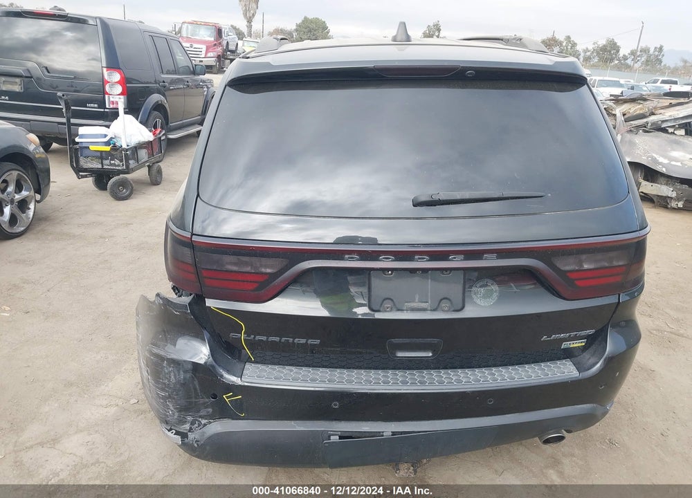 2014 DODGE DURANGO LIMITED VIN: 1C4RDHDG0EC481343