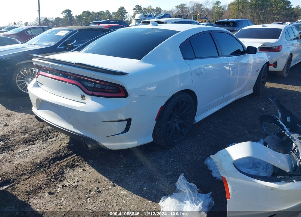 2019 DODGE CHARGER SCAT PACK RWD VIN: 2C3CDXGJ6KH647000
