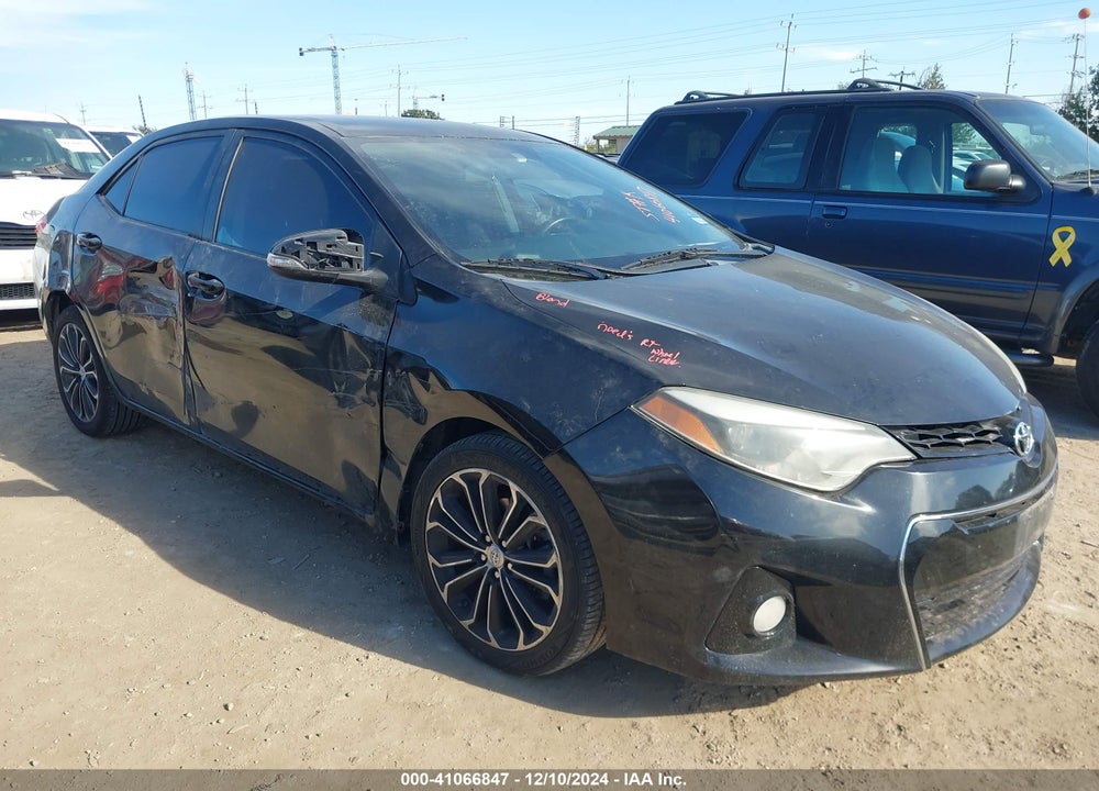 2015 TOYOTA COROLLA S PLUS VIN: 5YFBURHE5FP289473