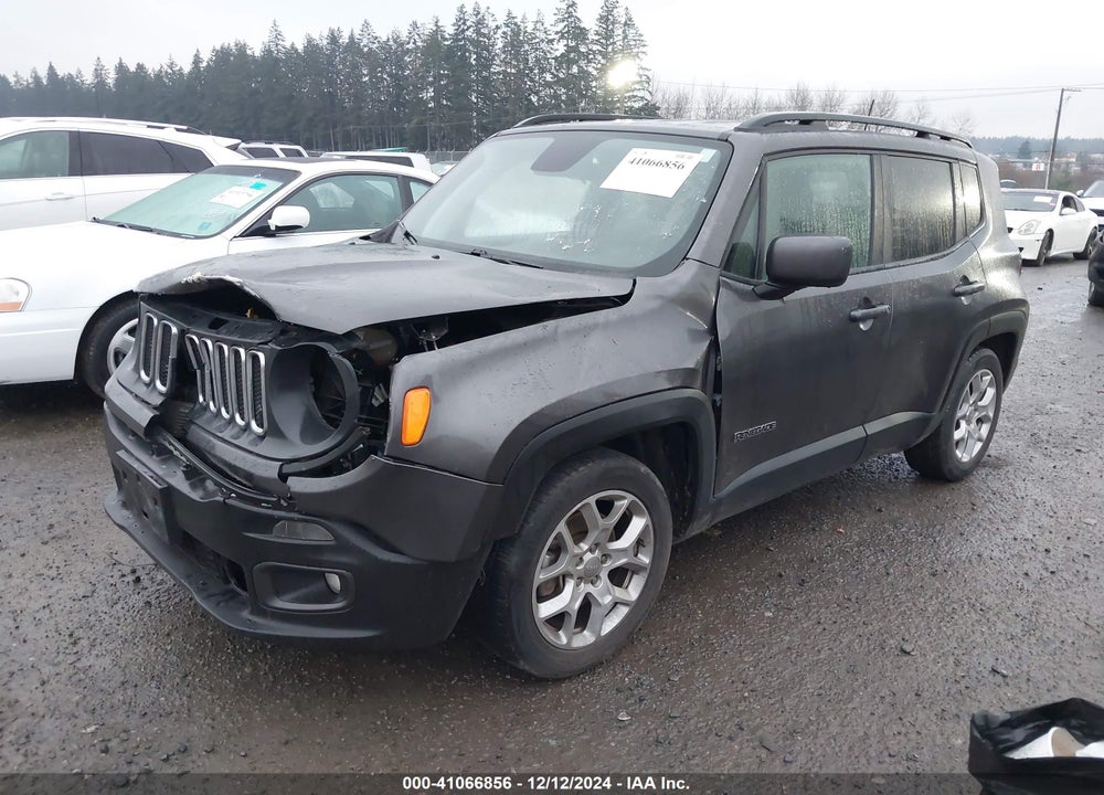 2018 JEEP RENEGADE LATITUDE FWD VIN: ZACCJABB9JPH83376