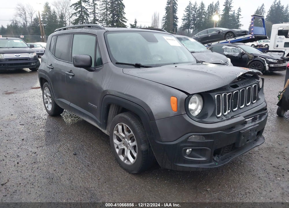 2018 JEEP RENEGADE LATITUDE FWD VIN: ZACCJABB9JPH83376