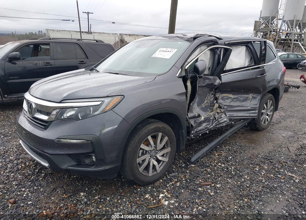 2022 HONDA PILOT AWD EX-L VIN: 5FNYF6H57NB038144