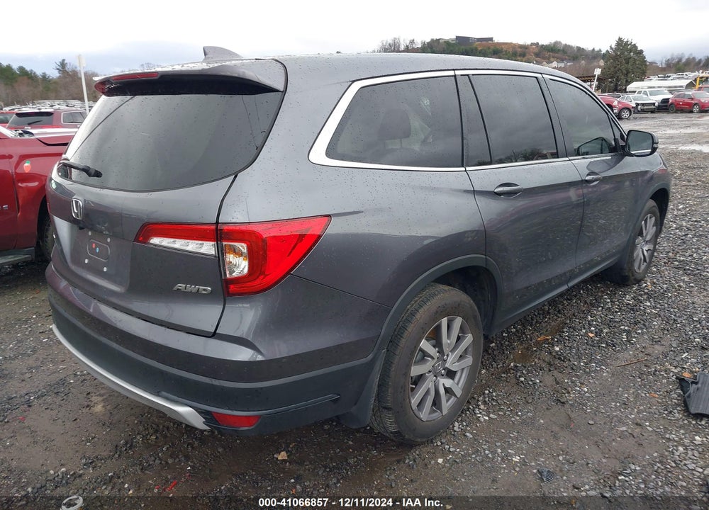 2022 HONDA PILOT AWD EX-L VIN: 5FNYF6H57NB038144