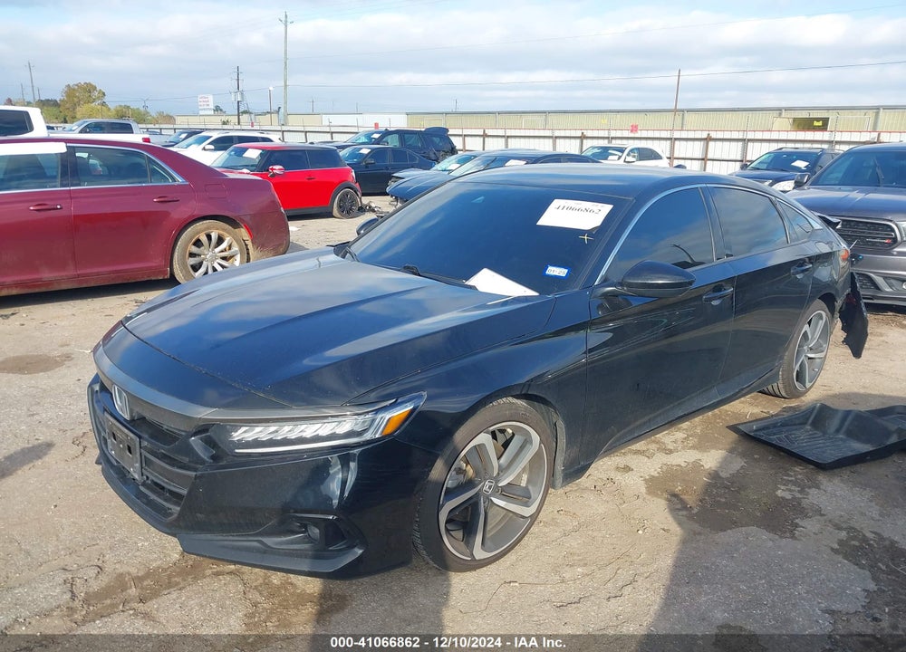 2021 HONDA ACCORD SPORT VIN: 1HGCV1F30MA032860