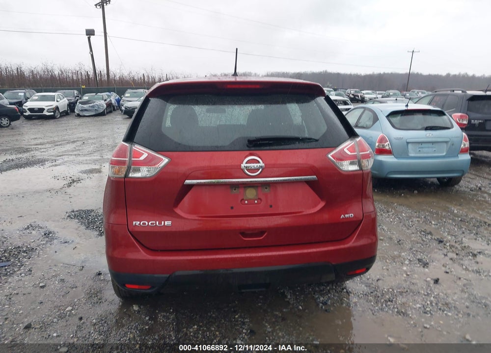 2016 NISSAN ROGUE S VIN: JN8AT2MV2GW139281