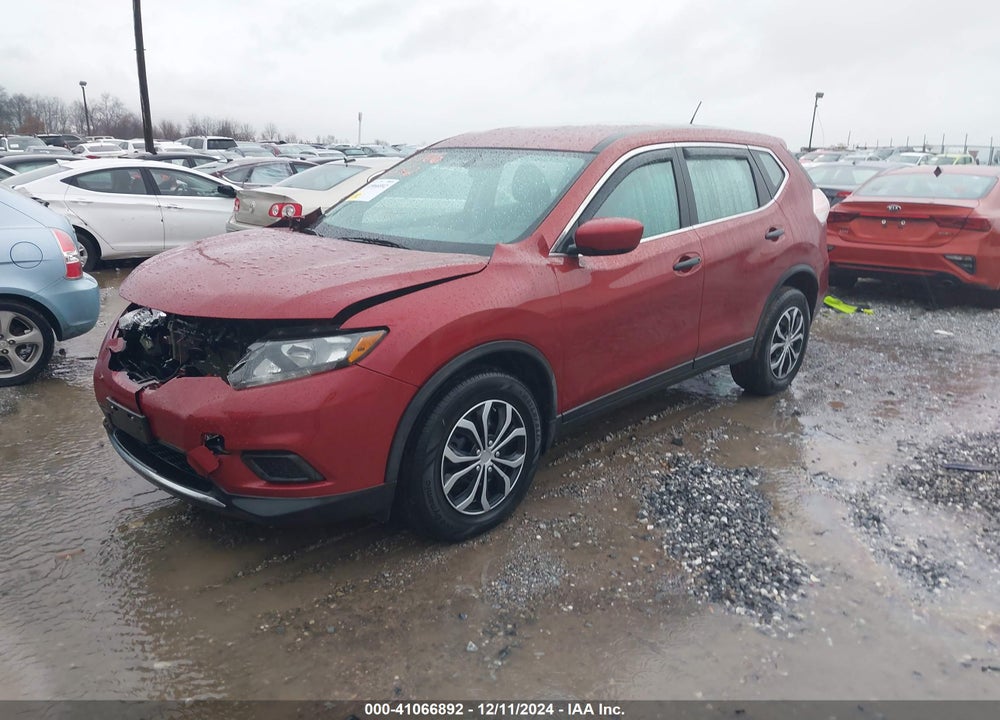 2016 NISSAN ROGUE S VIN: JN8AT2MV2GW139281