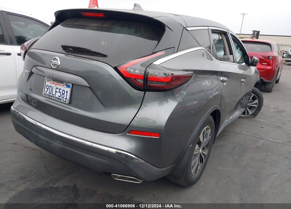 2019 NISSAN MURANO S VIN: 5N1AZ2MJ5KN164435