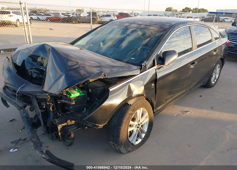 2017 HYUNDAI SONATA VIN: 5NPE24AF2HH474329