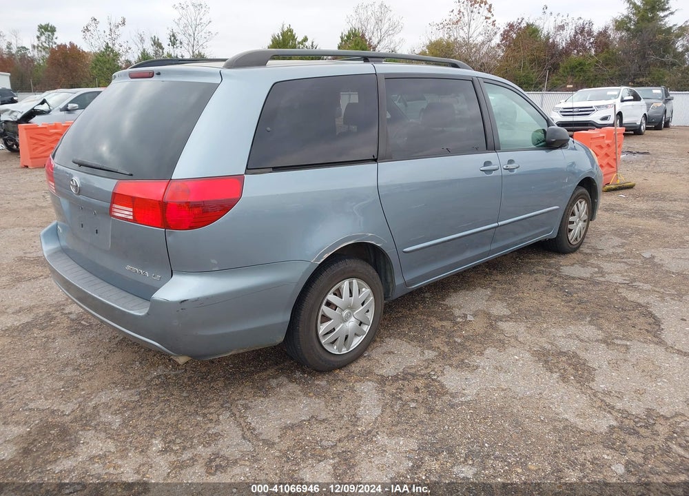 2004 TOYOTA SIENNA LE VIN: 5TDZA23C24S069510