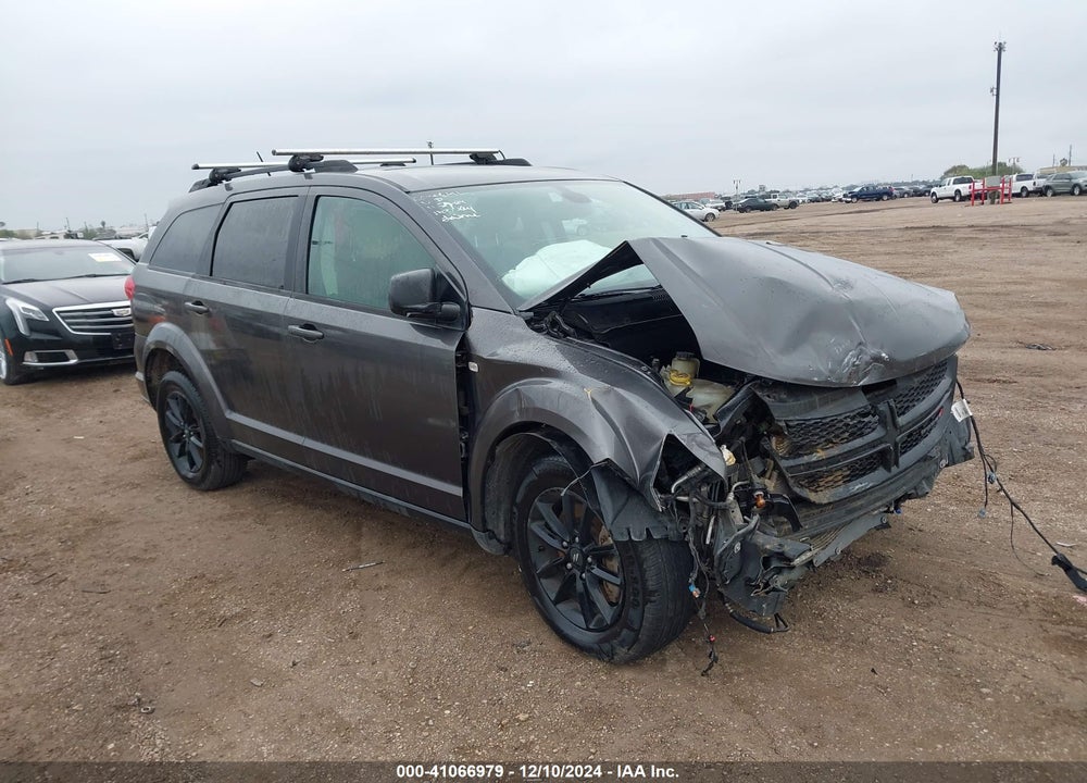 2019 DODGE JOURNEY SE VIN: 3C4PDCBB3KT784019