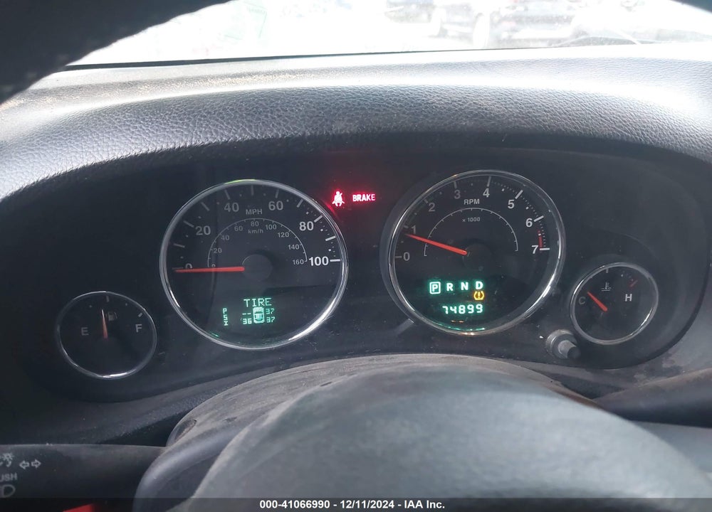 2013 JEEP WRANGLER UNLIMITED MOAB VIN: 1C4BJWEG5DL599657