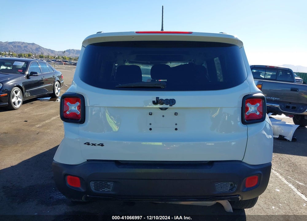 2017 JEEP RENEGADE ALTITUDE 4X4 VIN: ZACCJBBB2HPG12503