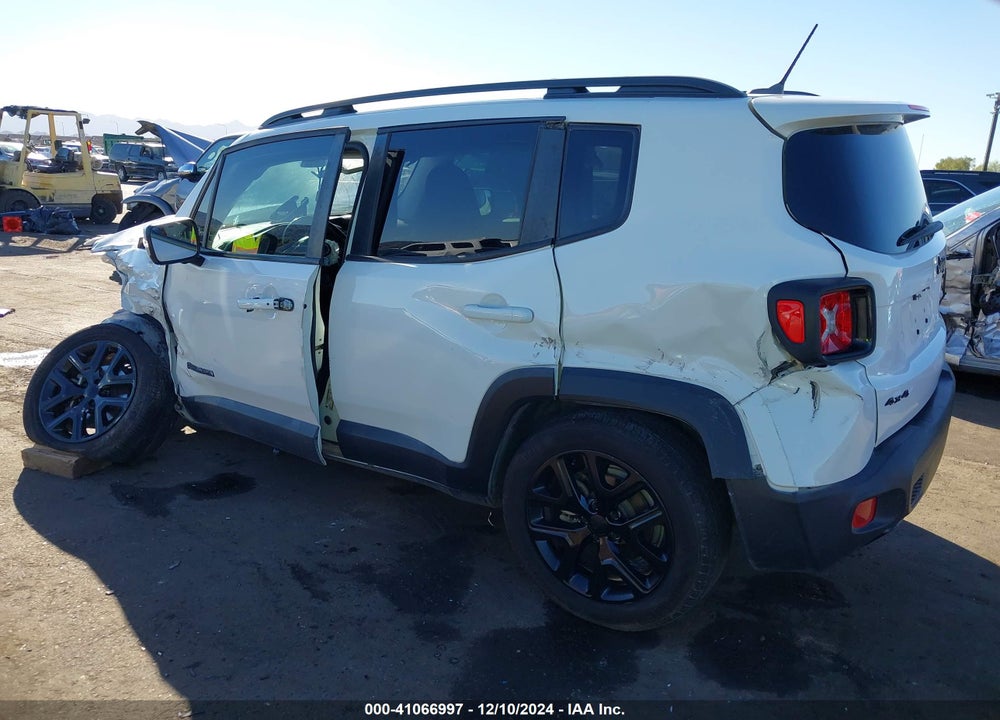 2017 JEEP RENEGADE ALTITUDE 4X4 VIN: ZACCJBBB2HPG12503
