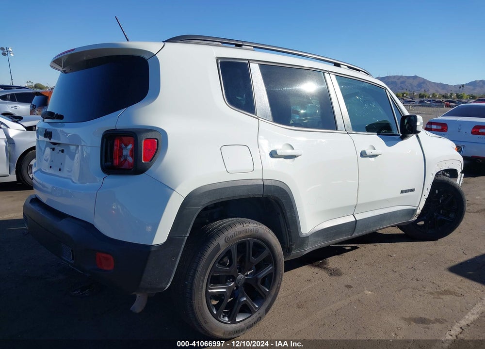 2017 JEEP RENEGADE ALTITUDE 4X4 VIN: ZACCJBBB2HPG12503