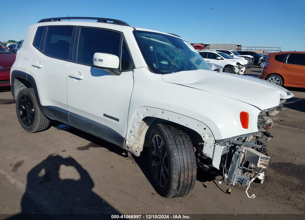 2017 JEEP RENEGADE ALTITUDE 4X4 VIN: ZACCJBBB2HPG12503