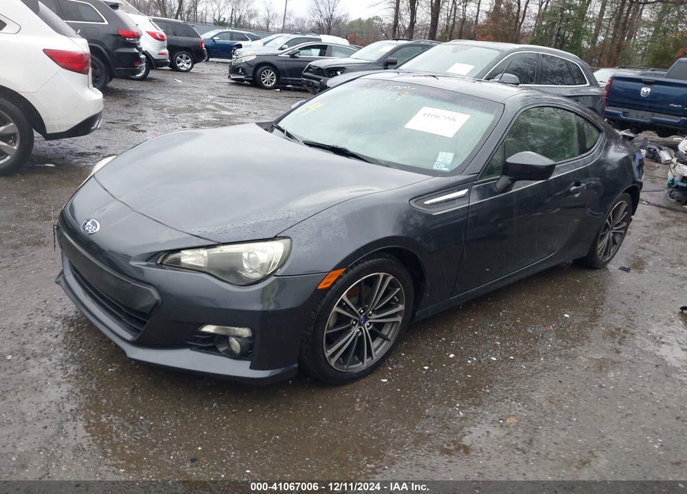 2014 SUBARU BRZ VIN: JF1ZCAC12E9603887