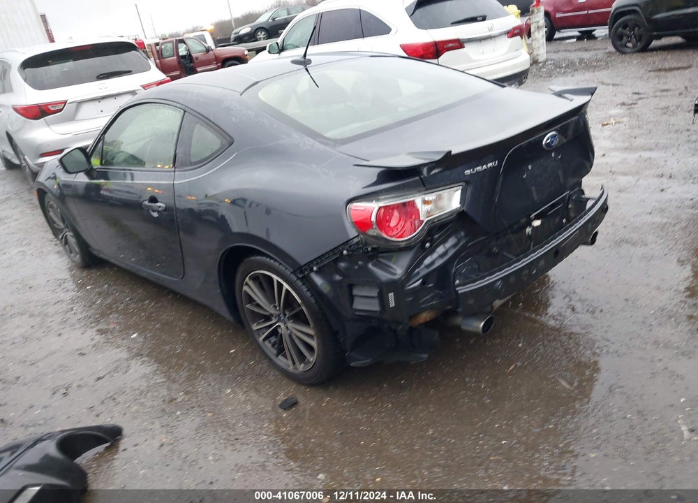2014 SUBARU BRZ VIN: JF1ZCAC12E9603887