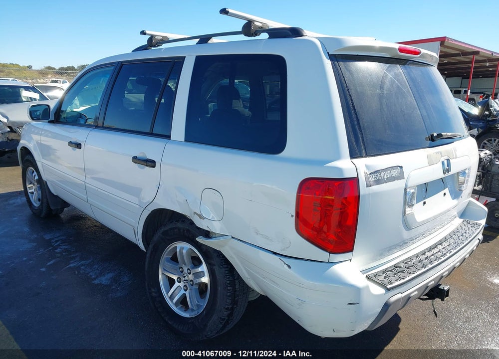 2005 HONDA PILOT EX VIN: 2HKYF18465H534855