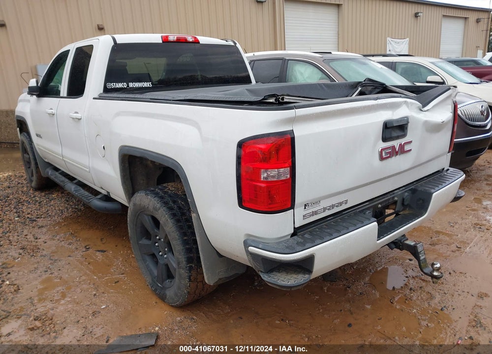 2017 GMC SIERRA 1500 VIN: 1GTV2LEC3HZ395853