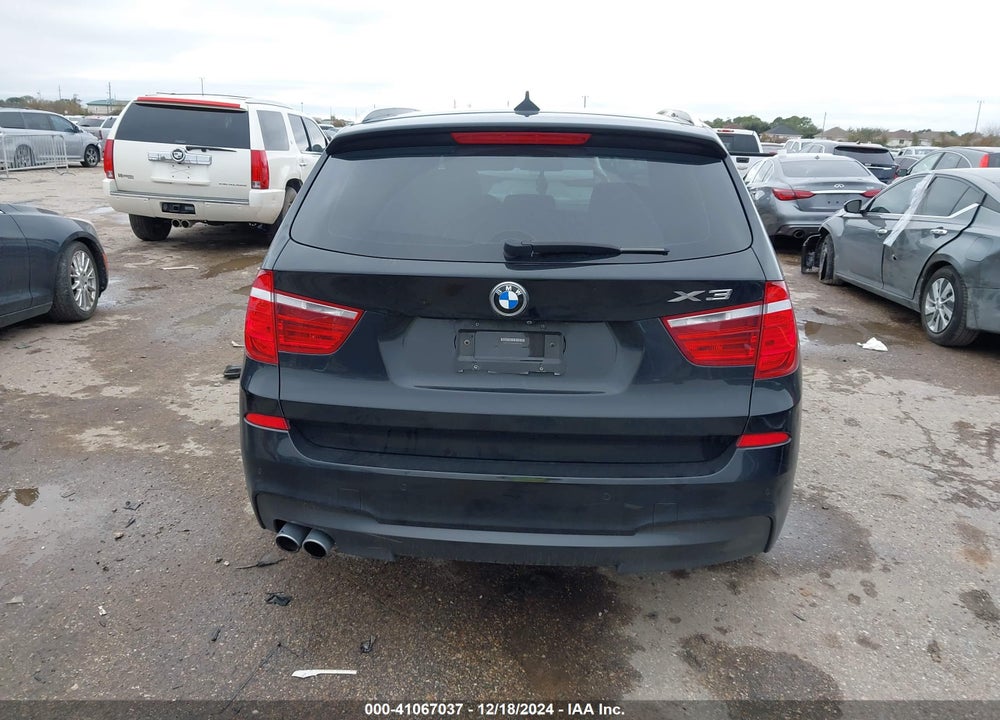 2015 BMW X3 SDRIVE28I VIN: 5UXWZ7C56F0M82920