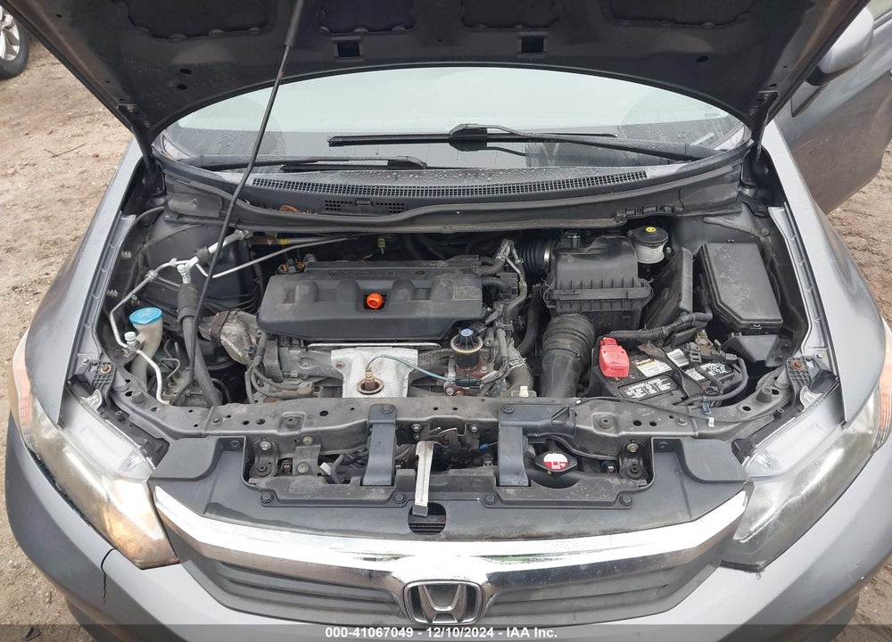 2012 HONDA CIVIC LX VIN: 19XFB2F52CE380294