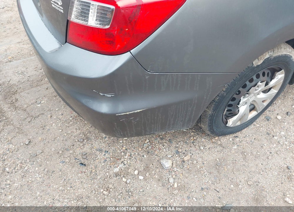 2012 HONDA CIVIC LX VIN: 19XFB2F52CE380294