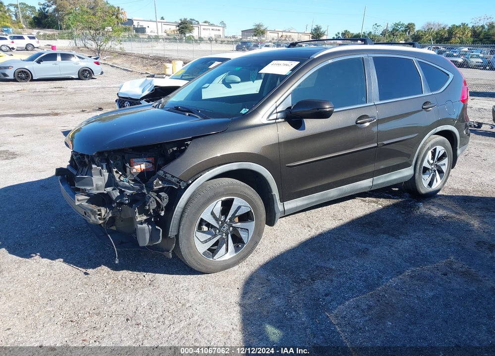 2016 HONDA CR-V TOURING VIN: 5J6RM4H9XGL049344
