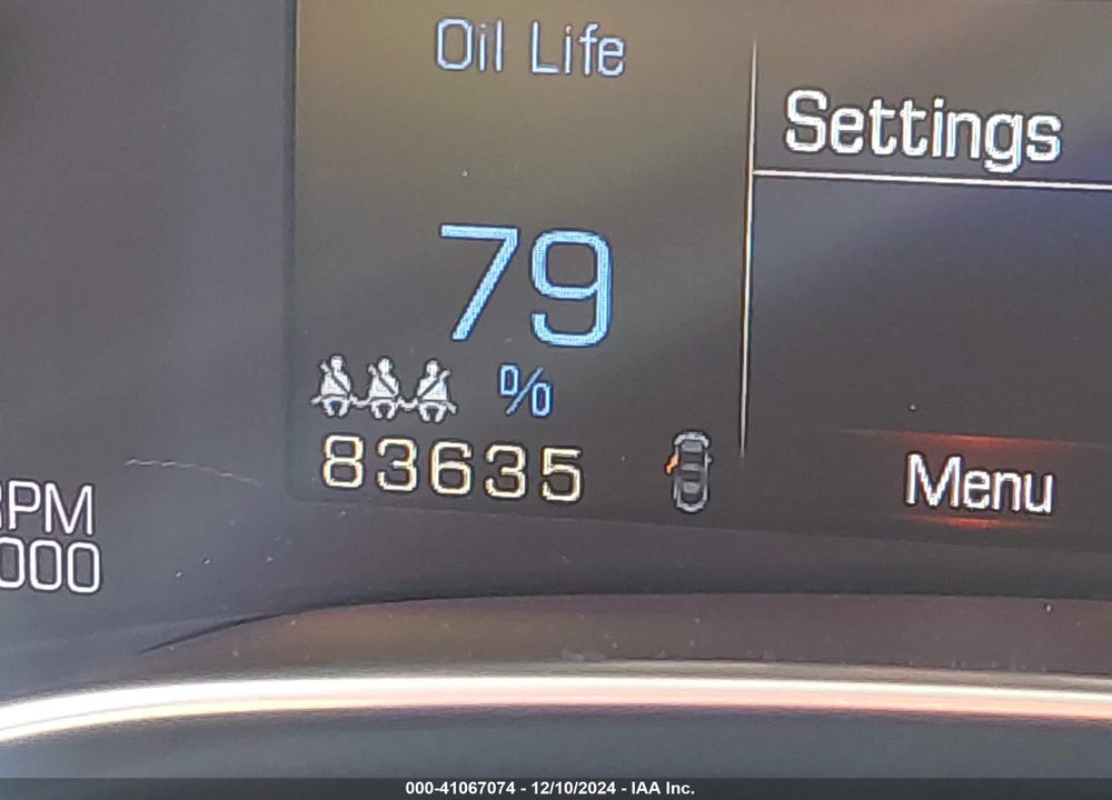 2013 CADILLAC SRX STANDARD VIN: 3GYFNAE33DS623867