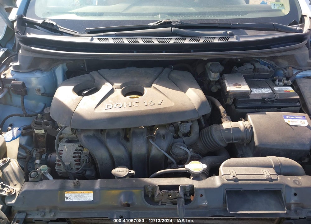 2011 HYUNDAI ELANTRA GLS (ULSAN PLANT) VIN: KMHDH4AE8BU154765