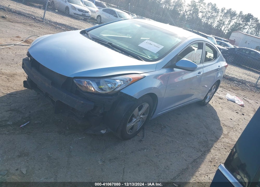 2011 HYUNDAI ELANTRA GLS (ULSAN PLANT) VIN: KMHDH4AE8BU154765