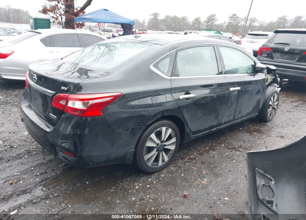2019 NISSAN SENTRA SV VIN: 3N1AB7APXKY449362