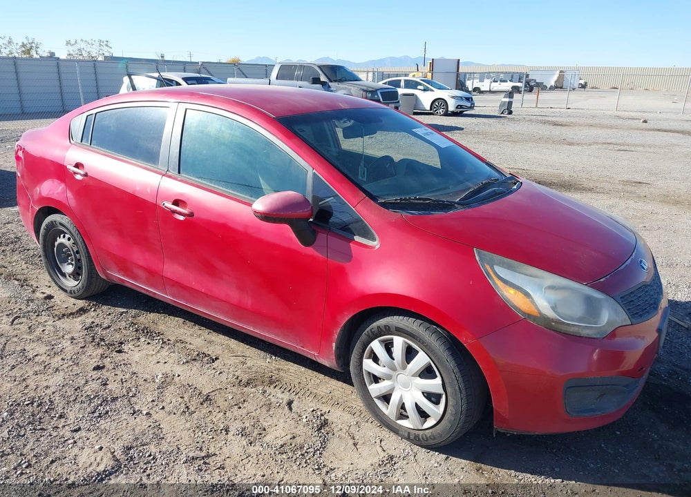 2013 KIA RIO LX VIN: KNADM4A38D6308149