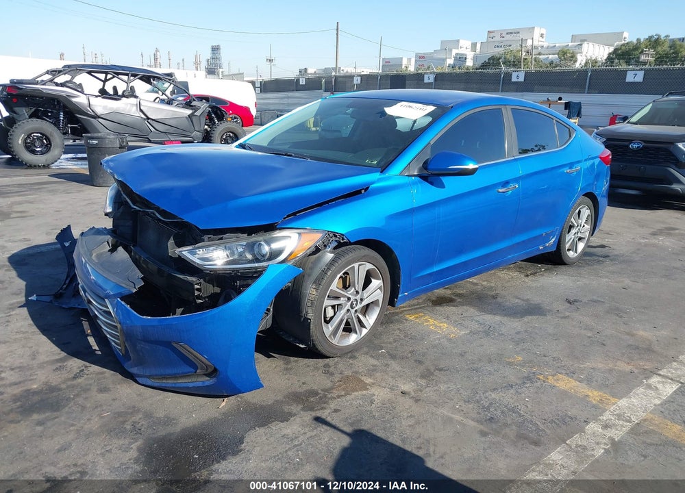 2017 HYUNDAI ELANTRA VIN: KMHD84LF7HU311135