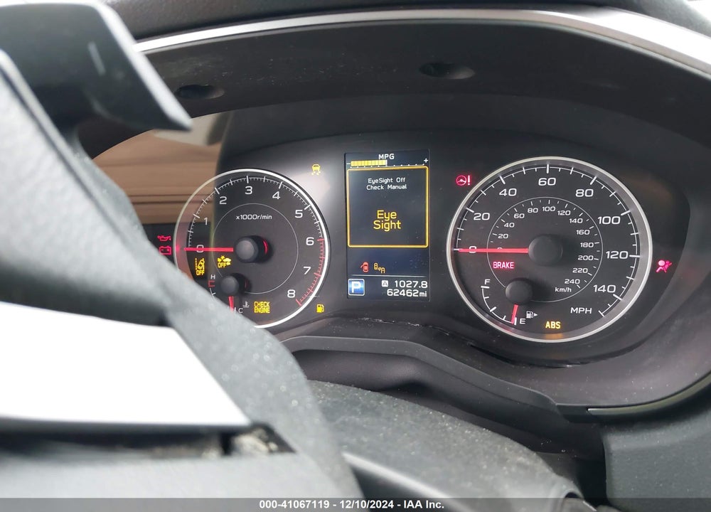 2019 SUBARU ASCENT PREMIUM VIN: 4S4WMABD8K3420302