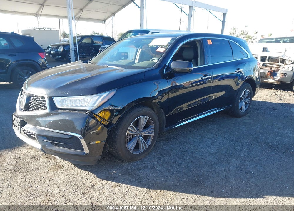 2020 ACURA MDX STANDARD VIN: 5J8YD3H30LL005825