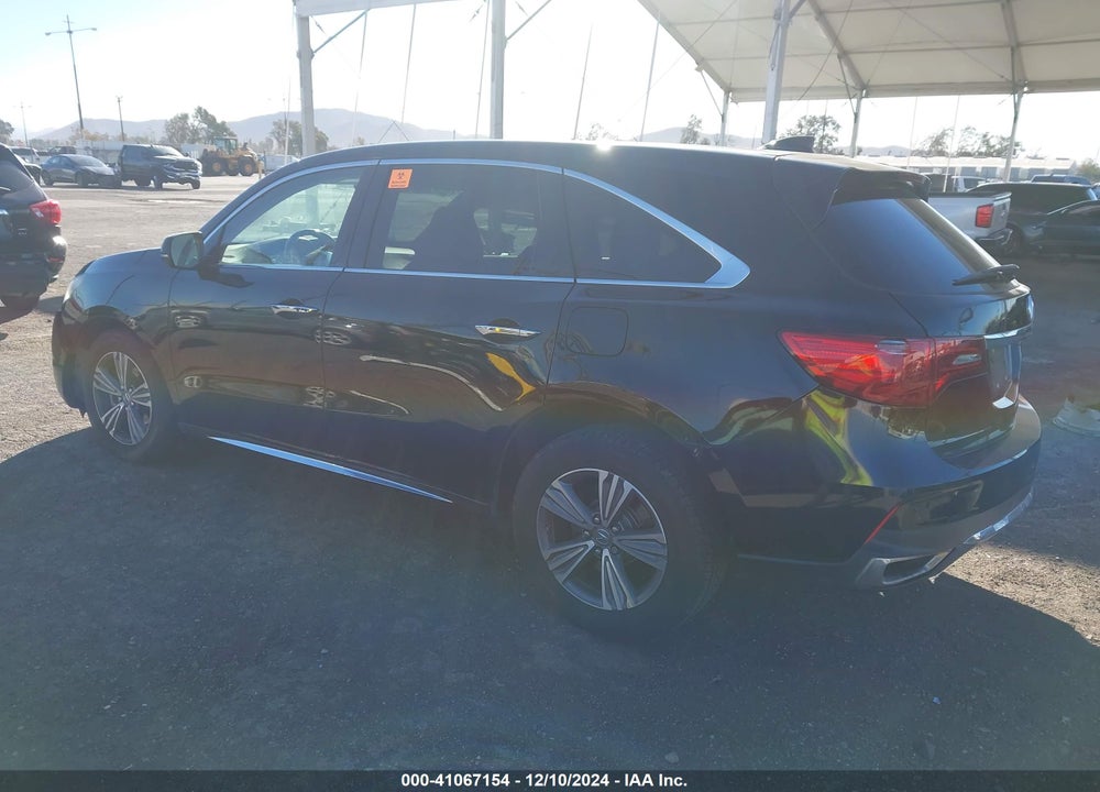2020 ACURA MDX STANDARD VIN: 5J8YD3H30LL005825