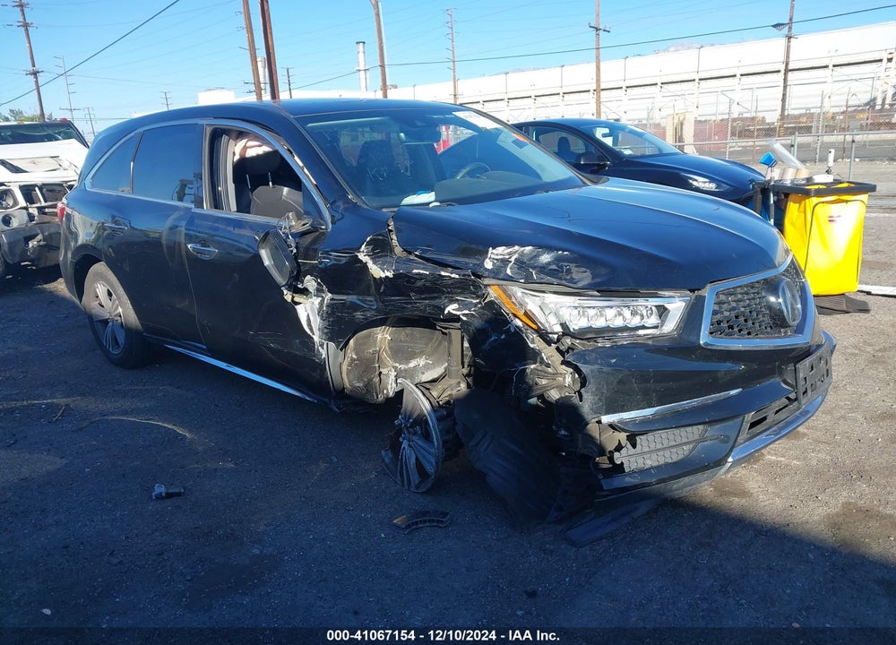 2020 ACURA MDX STANDARD VIN: 5J8YD3H30LL005825
