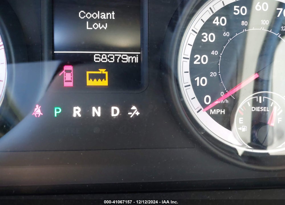 2013 RAM 2500 BIG HORN VIN: 3C6UR5DL2DG514711