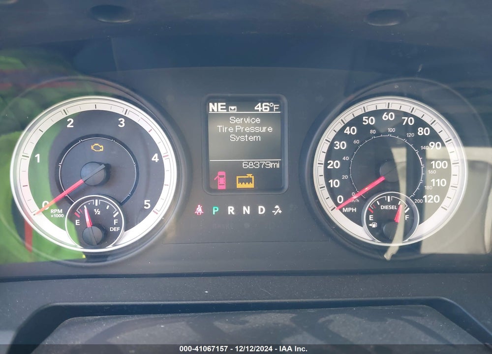 2013 RAM 2500 BIG HORN VIN: 3C6UR5DL2DG514711