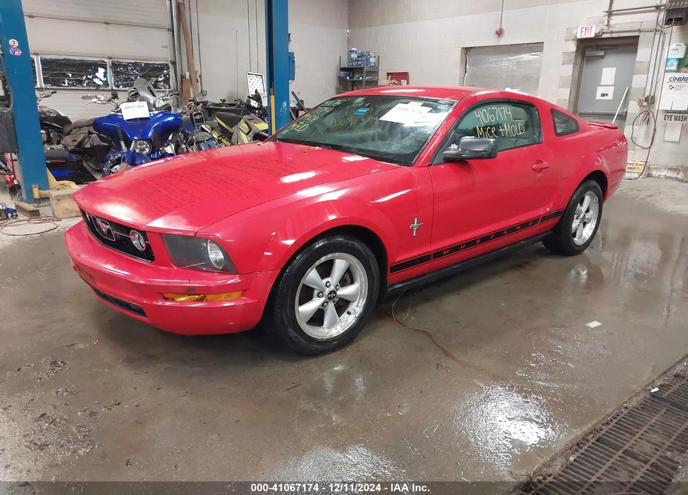 2008 FORD MUSTANG V6 DELUXE/V6 PREMIUM VIN: 1ZVHT80N085195128