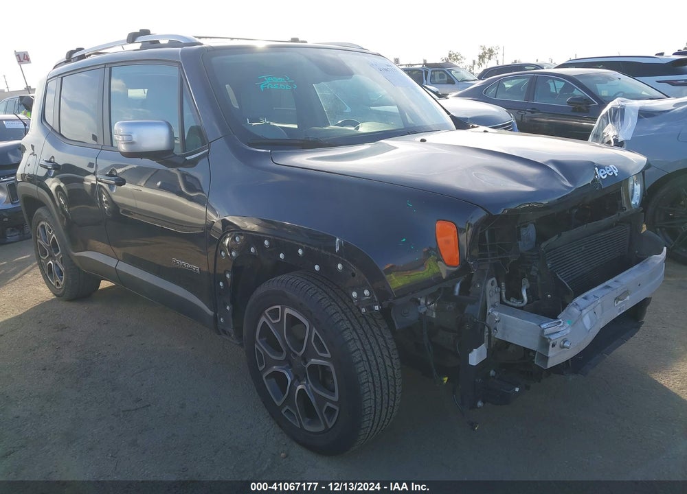 2015 JEEP RENEGADE LIMITED VIN: ZACCJADT1FPB78877